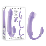 Gender X STRAP-ONS Purple Gender X ORGASMIC ORCHID - Lilac 19 cm USB Rechargeable Strapless-Strap-On 844477020150