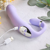 Gender X STRAP-ONS Purple Gender X ORGASMIC ORCHID - Lilac 19 cm USB Rechargeable Strapless-Strap-On 844477020150