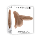 Gender X STRAP-ONS Tan  Gender X STAND TO PEE - Medium 844477022918
