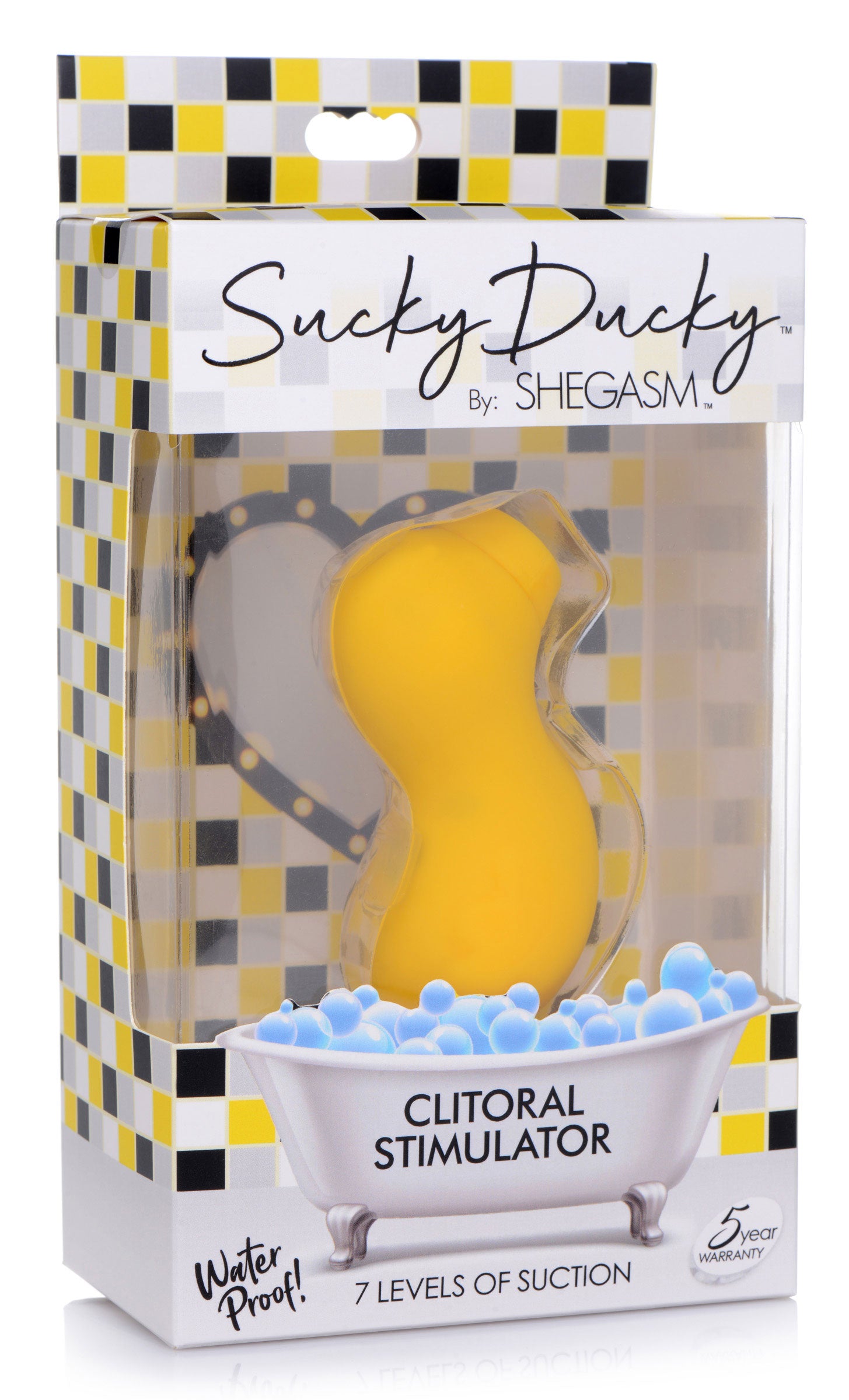 Shegasm Sucky Ducky Clit Stimulator in Pink > Sex Toys For Ladies > Air Pulsation