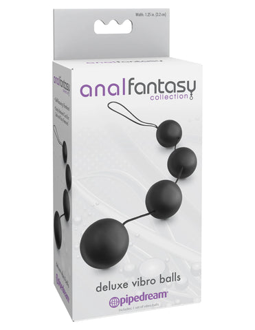 Anal Fantasy Collection Deluxe Vibro Balls – 1.25 Inch Vibrating Balls > Anal Range > Anal Beads