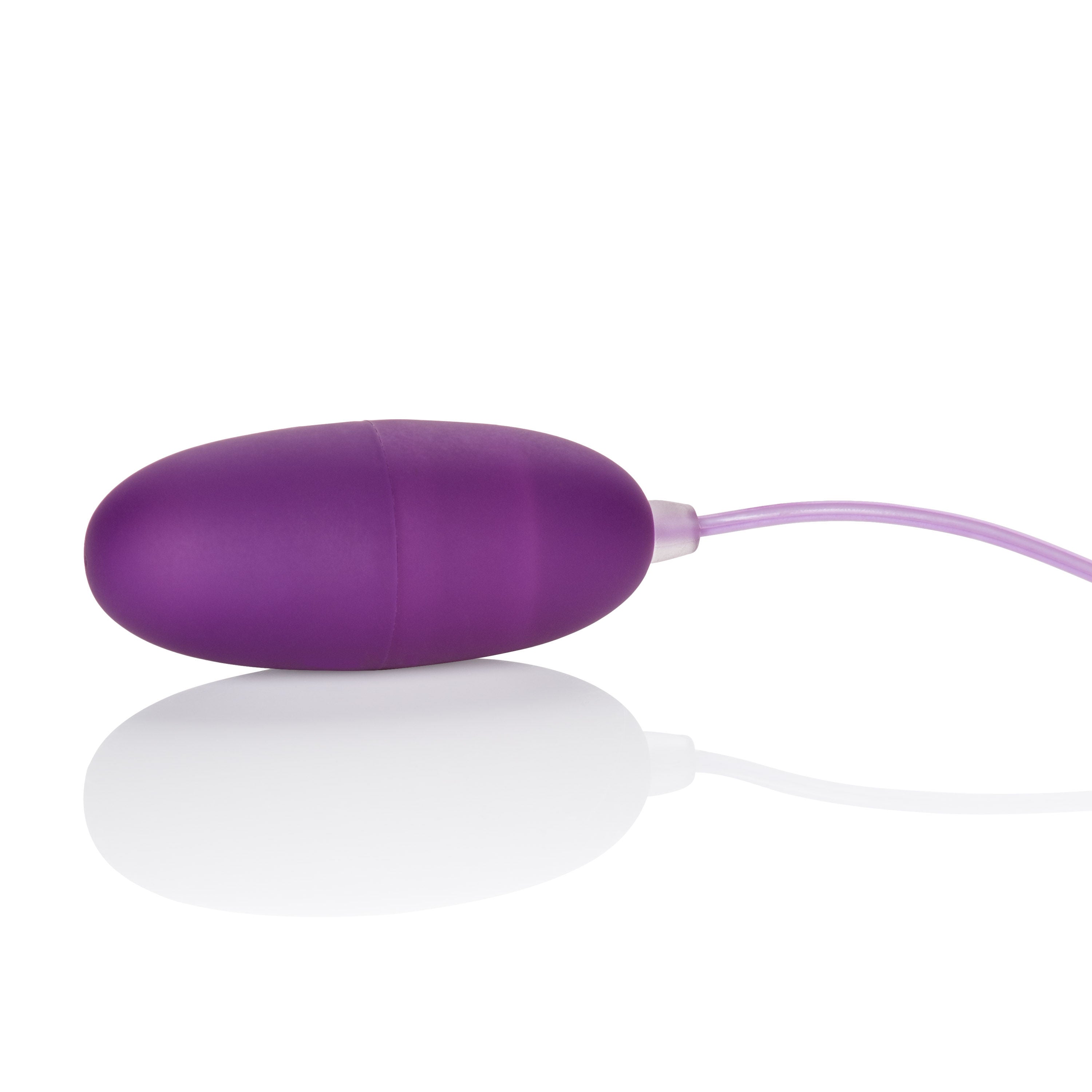 Waterproof Velvet-Cote Bullet Vibrator with 4-Speed Controller Purple BULLETS & EGGS