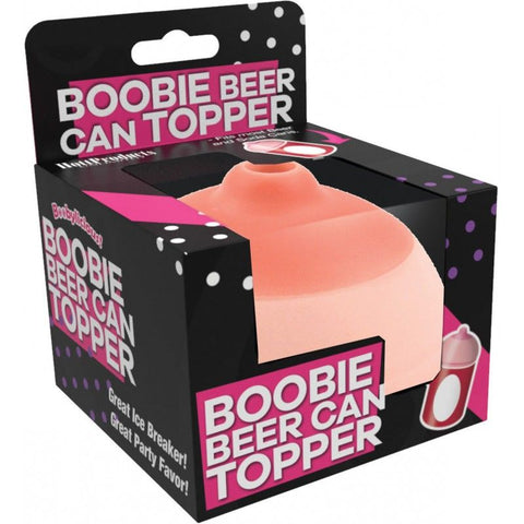 Boobie Beer Can Topper – Novelty Party Drink Accessory Gag Gifts & Novelties