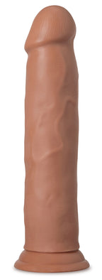 Au Naturel Carlos 9 Inch Realistic Mocha Dong > Dildos > Large Dildos