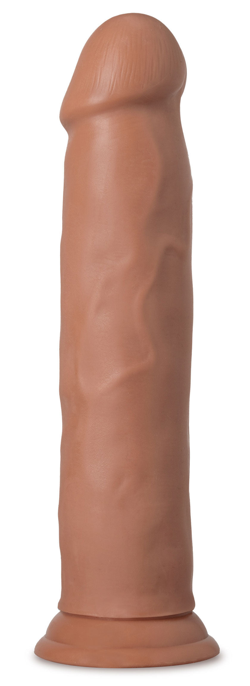 Au Naturel Carlos 9 Inch Realistic Mocha Dong > Dildos > Large Dildos