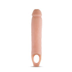 Performance 11.5 Inch Cock Sheath Penis Extender Vanilla Soft Beige > Sex Toys For Men > Penis Sleeves
