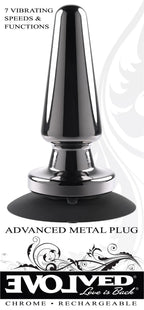Advanced Metal Plug – 7-Speed Hands-Free Vibrating Butt Plug > Anal Range > Vibrating Butt Plugs