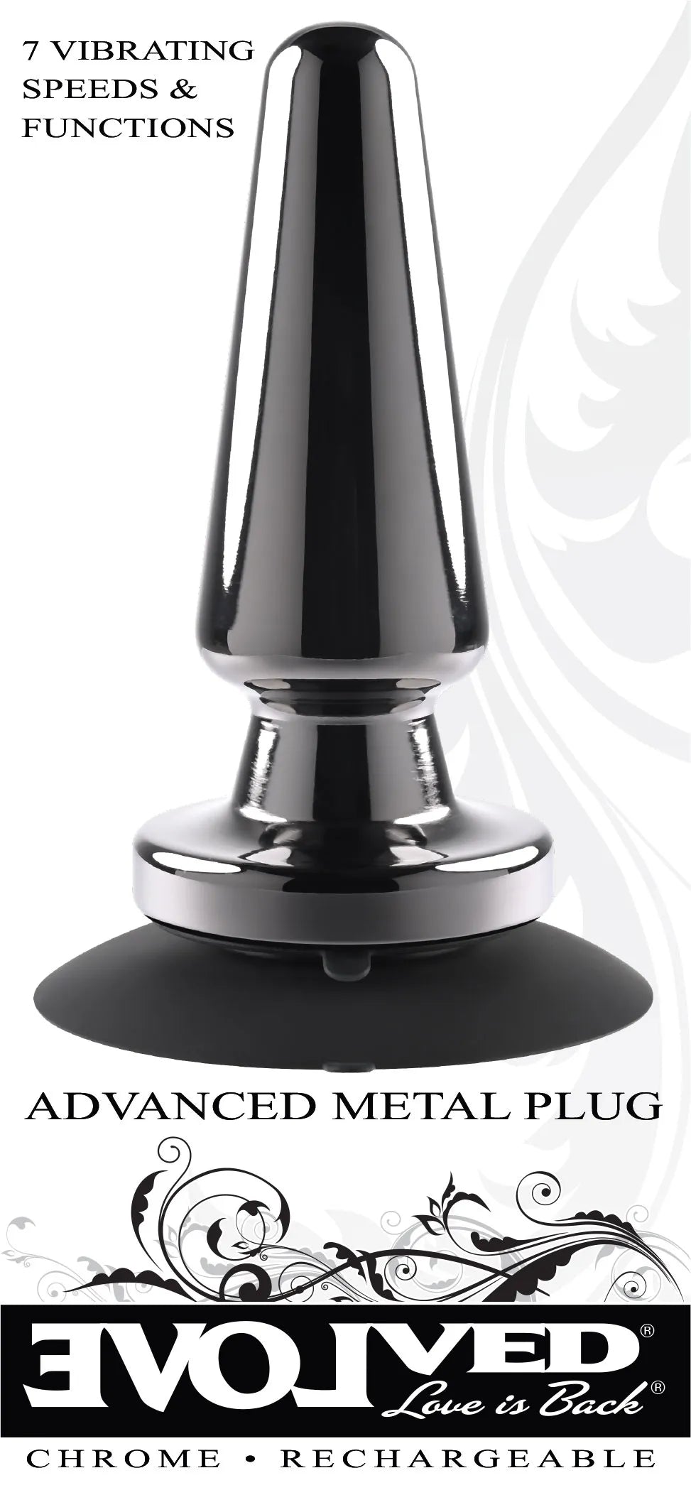 Advanced Metal Plug – 7-Speed Hands-Free Vibrating Butt Plug > Anal Range > Vibrating Butt Plugs