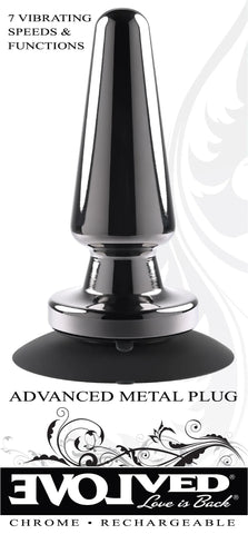 Advanced Metal Plug – 7-Speed Hands-Free Vibrating Butt Plug > Anal Range > Vibrating Butt Plugs