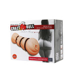 Crazy Bull Pocket Pussy – Realistic Masturbator Sleeve with Ribbed Design and Tightening Rings > Sex Toys For Men > Masturbators > Manual
