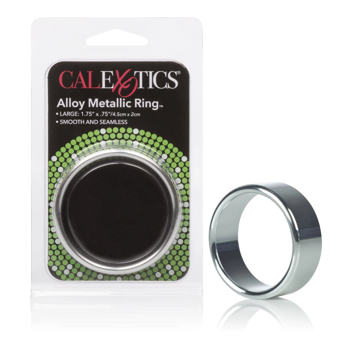 Alloy Metallic Ring - Large Silver > Cock Ring > Metal