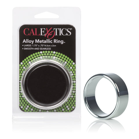 CalExotics Extra Large Metallic Cock Ring Smooth Seamless Design COCK RINGS