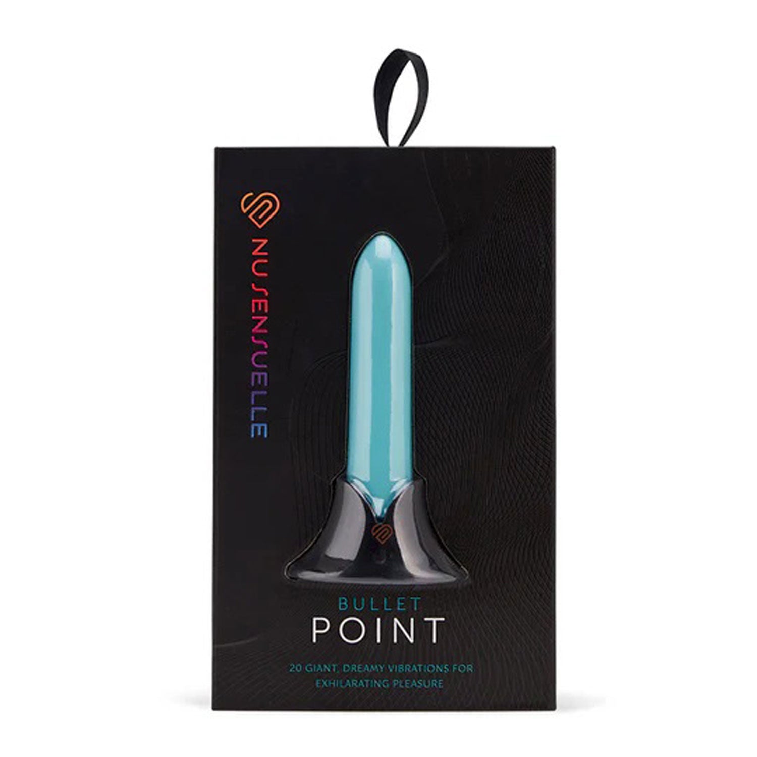 Nu Sensuelle Point Bullet Vibrator in Tiffany Blue Silicone BULLETS