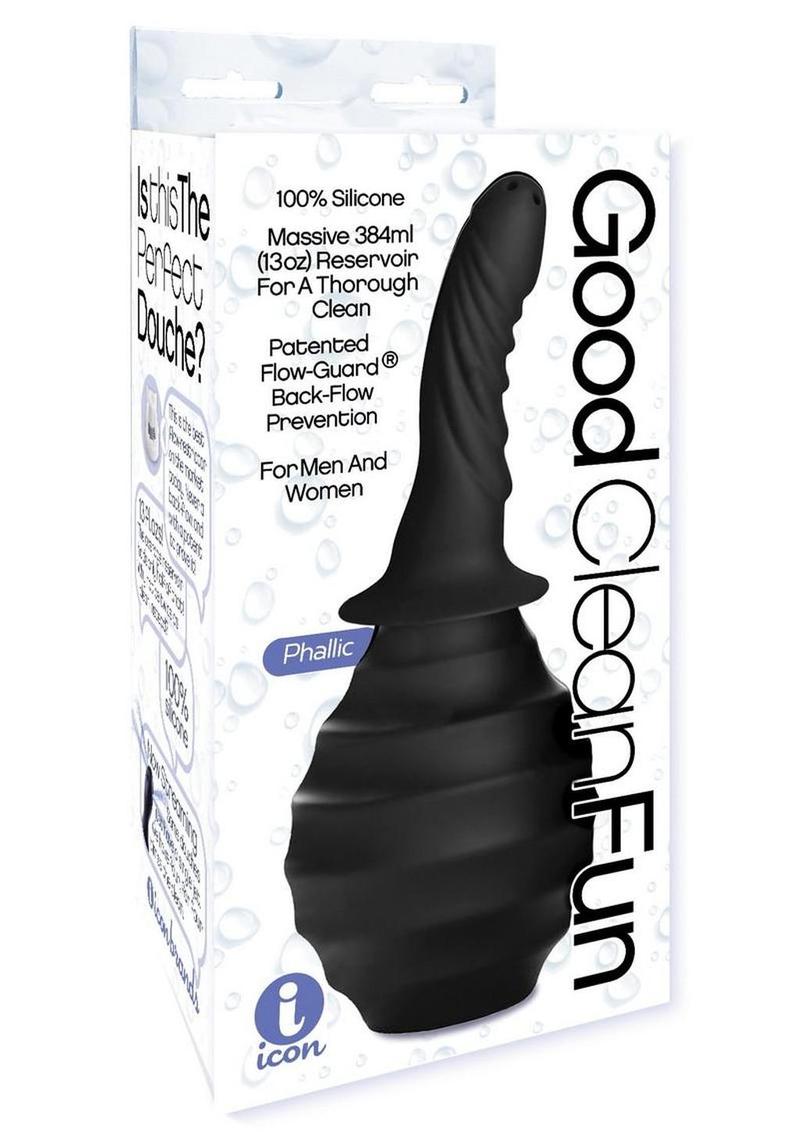 Good Clean Fun Phallic Douche - 100% Silicone 13 Oz Capacity > Essentials > Douches