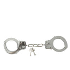 Sex and Mischief Metal Handcuffs – Sturdy Standard-Style Bondage Restraints