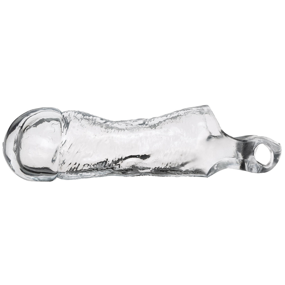 Cloud 9 Novelties Extend XL Clear Penis Sleeve 7.25 Inch with Balls Strap Sleeve > Sex Toys For Men > Penis Sleeves
