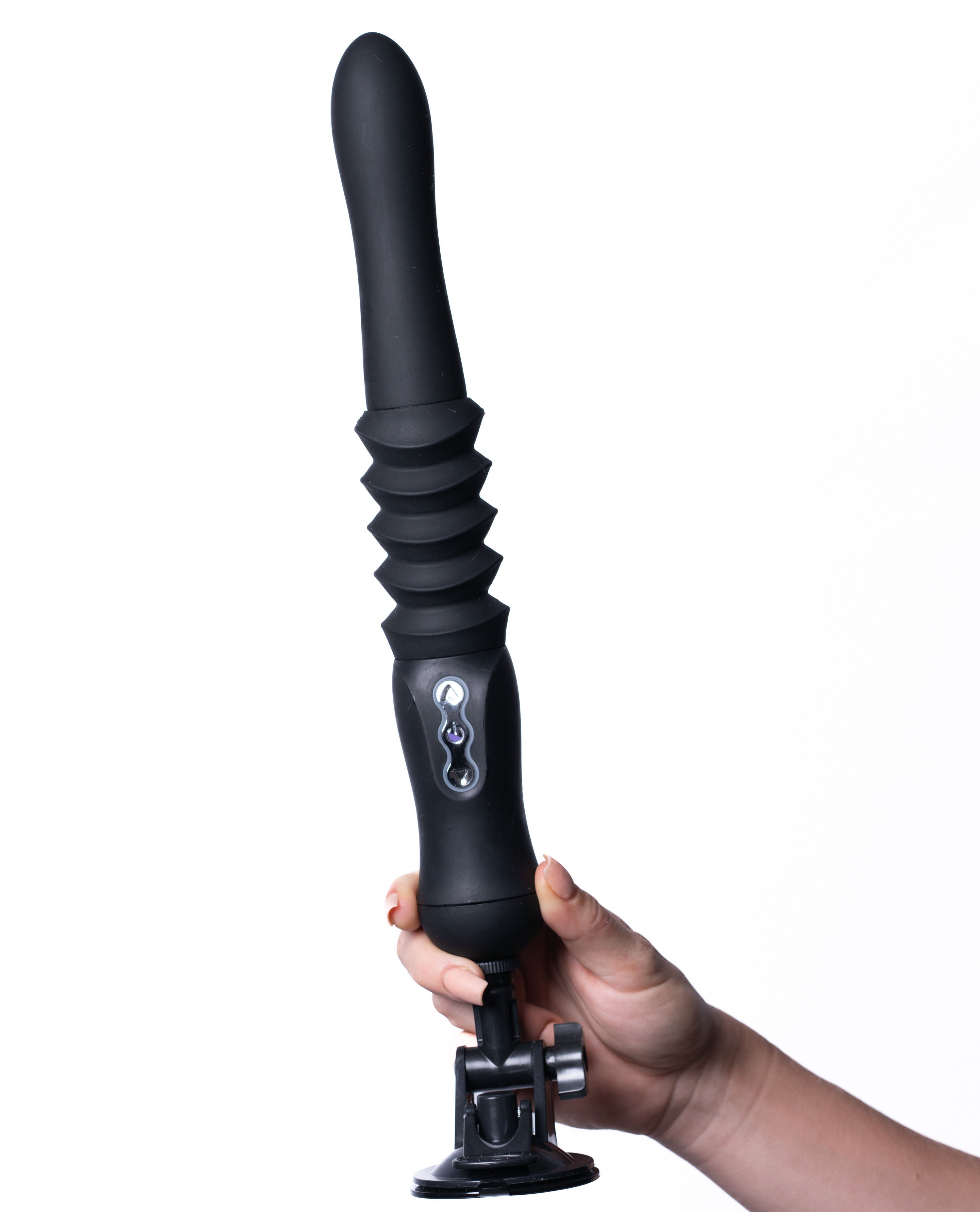 Maia Novelties Max (Black) – Rechargeable Thrusting Vibrator DONGS Thrusting