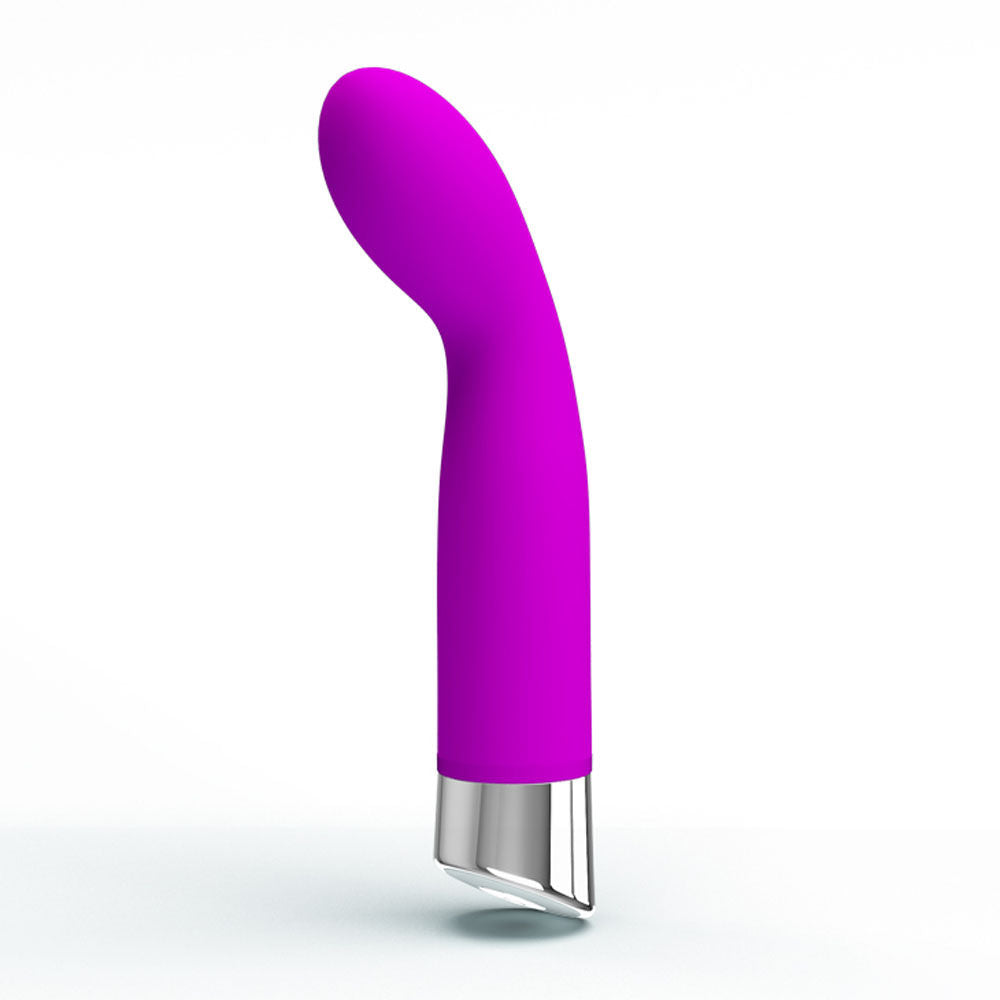 Pretty Love John Mini Sensual Vibrator for Clitoral Stimulation Purple Vibrators