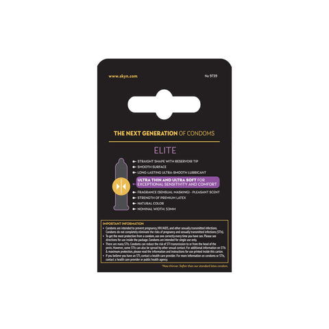 Lifestyles Skyn Elite - 3 Pack > Essentials > Condoms