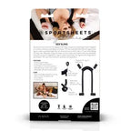 Signature Sex Sling – Adjustable Plush Support With Handcuffs