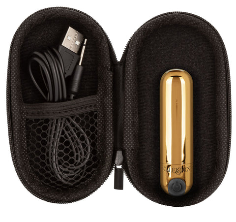 Rechargeable Hideaway Bullet Petite Vibrating Massager with Case BULLETS