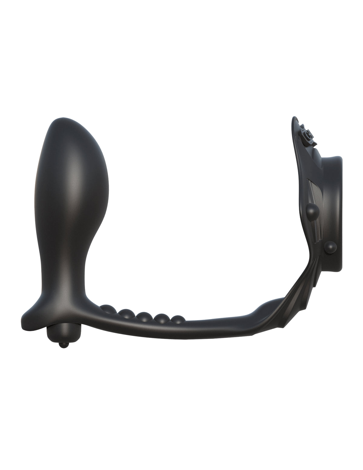 Fantasy Silicone Rock Hard Ass Gasm Performance C-Ring Black > Anal Range > Prostate Plugs