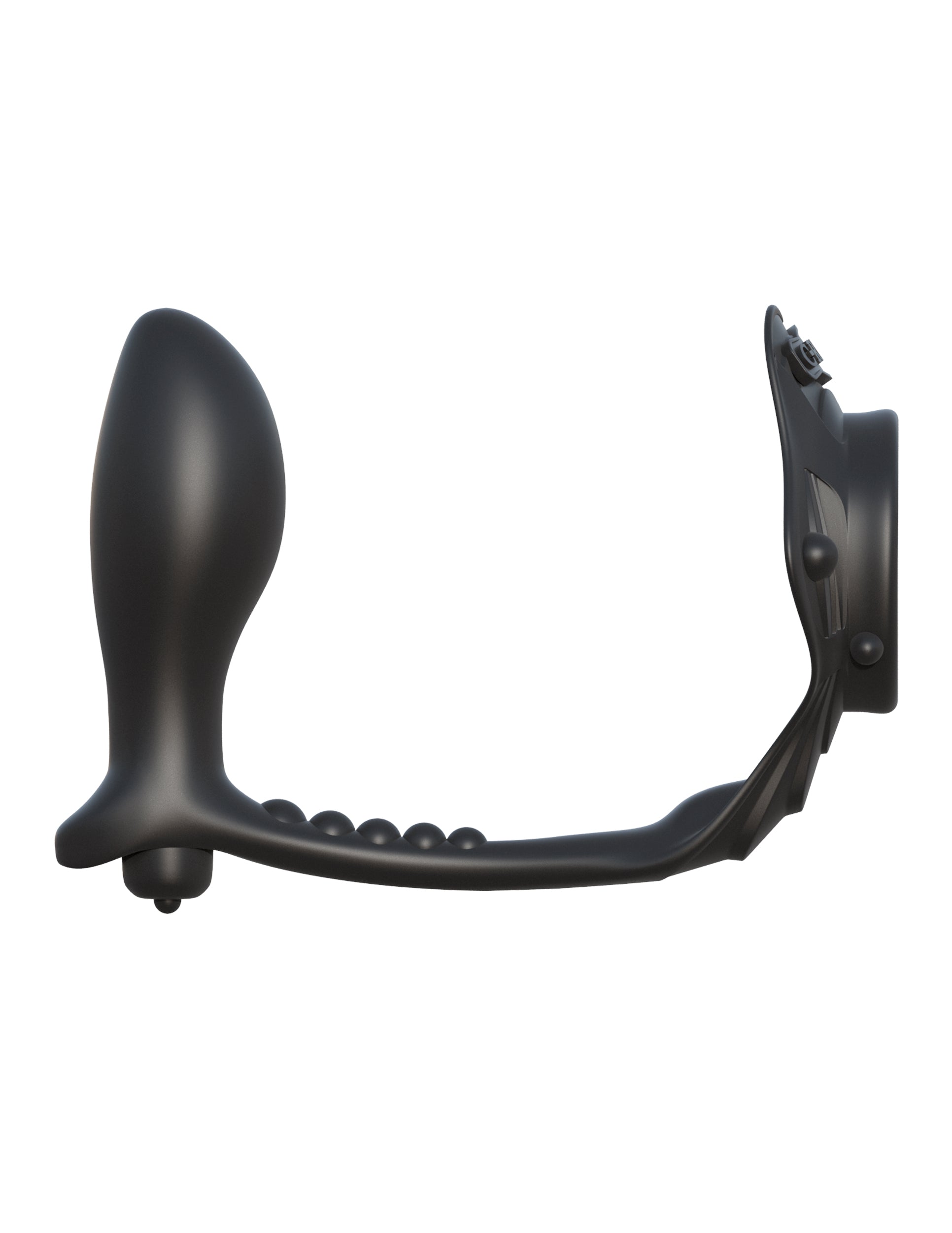 Fantasy Silicone Rock Hard Ass Gasm Performance C-Ring Black > Anal Range > Prostate Plugs