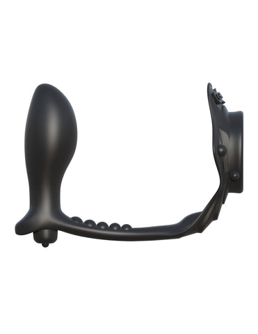 Fantasy Silicone Rock Hard Ass Gasm Performance C-Ring Black > Anal Range > Prostate Massagers