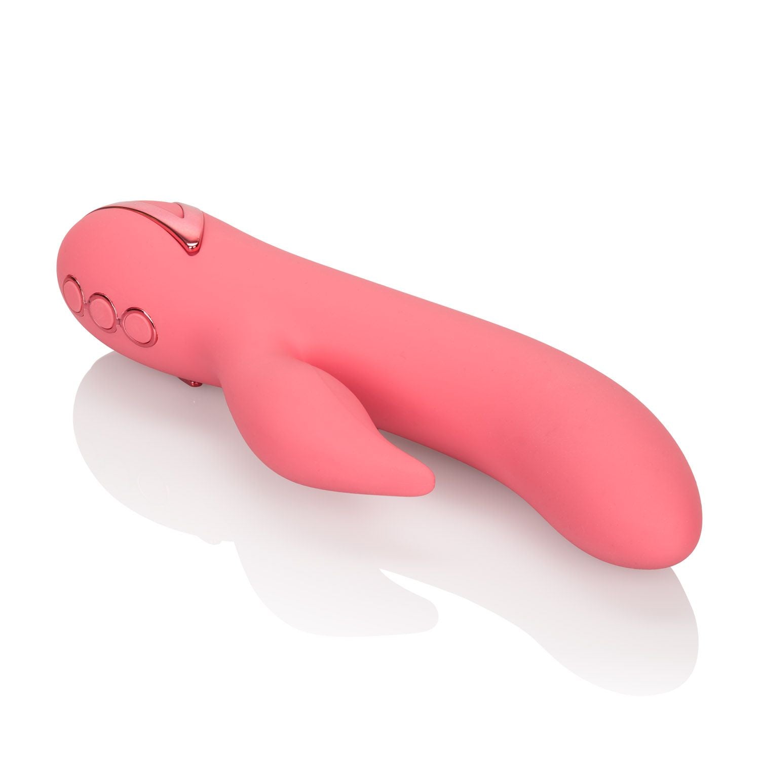 California Dreaming San Francisco Sweetheart Pink Rechargeable Silicone Vibrator VIBRATORS-RABBIT