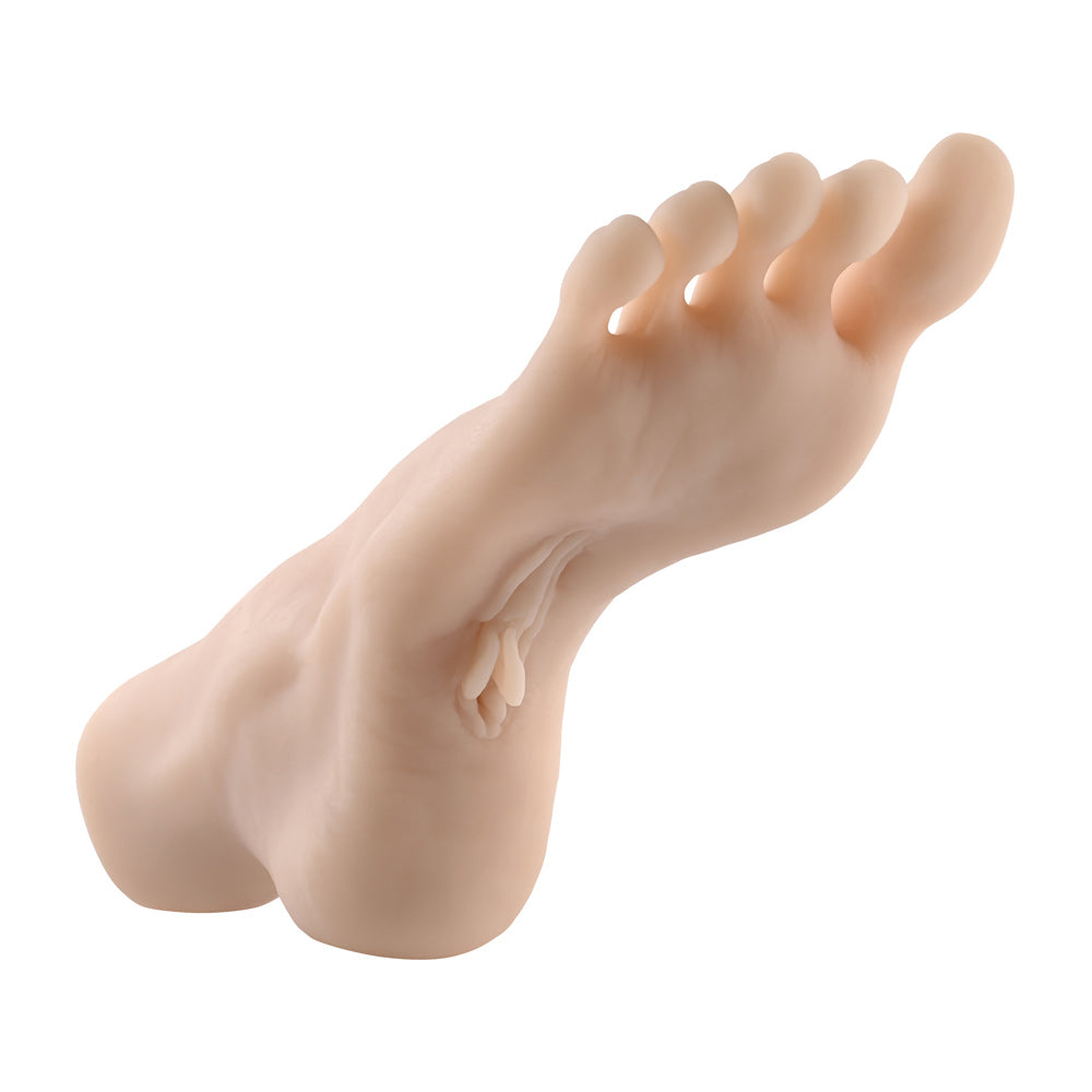Realistic Pussy Footin Light Masturbation Sleeve Toy for Men Strokers - Manual