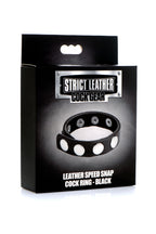 Cock Gear Leather Adjustable Speed Snap Cock Ring – Leather Men’s Accessory > Cock Ring > Adjustable