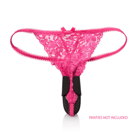 Lock-N-Play Remote Control Panty Teaser Vibrator for Women Black Panty Vibrators