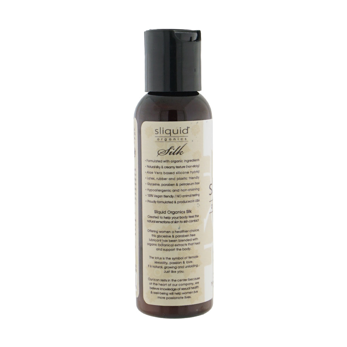 Organics Silk Natural Aloe Silicone Lubricant Smooth Glide > Lube > Silicone