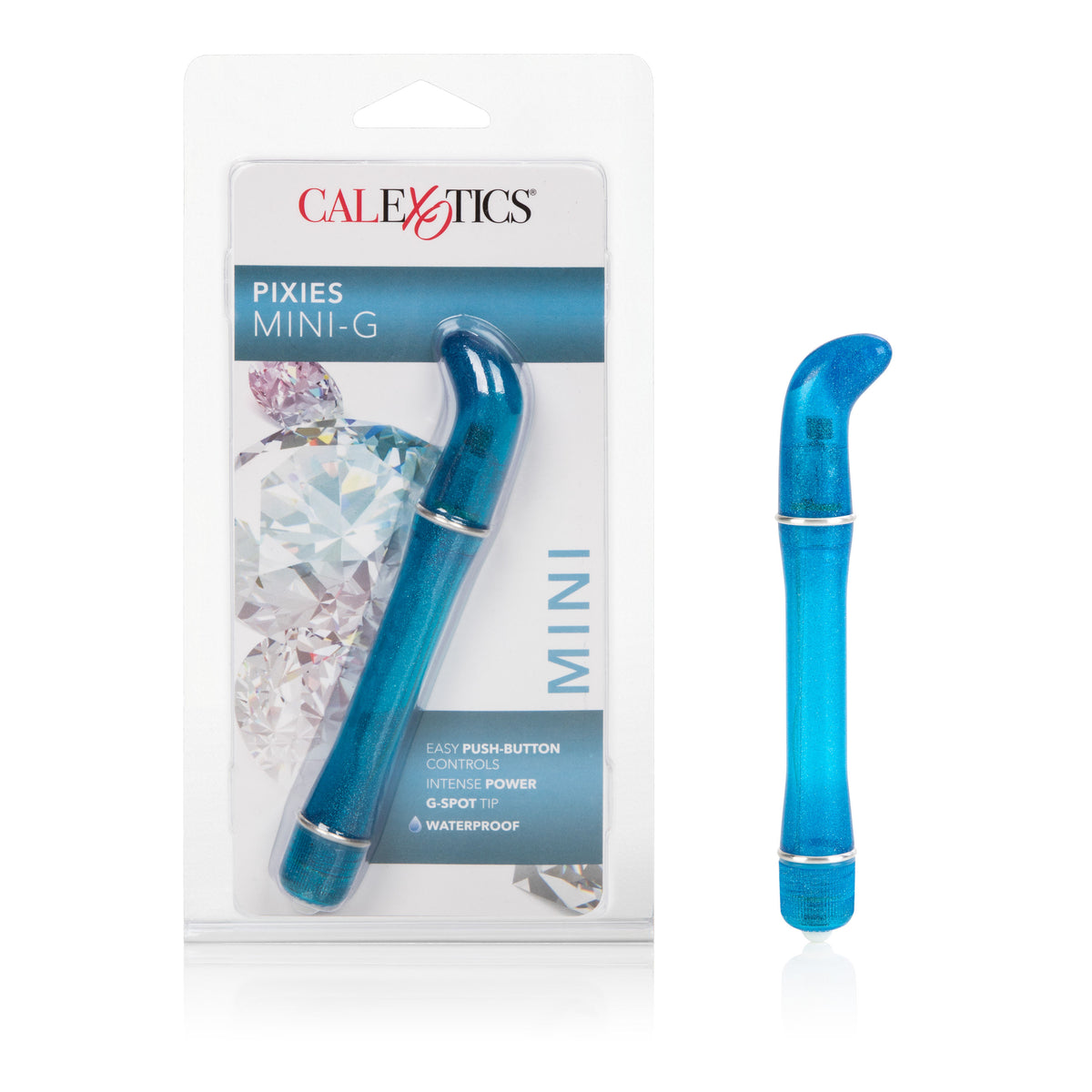 Pixies Mini G Waterproof Vibe - Blue Blue Vibrators