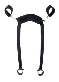 Signature Sex Sling – Adjustable Plush Support With Handcuffs