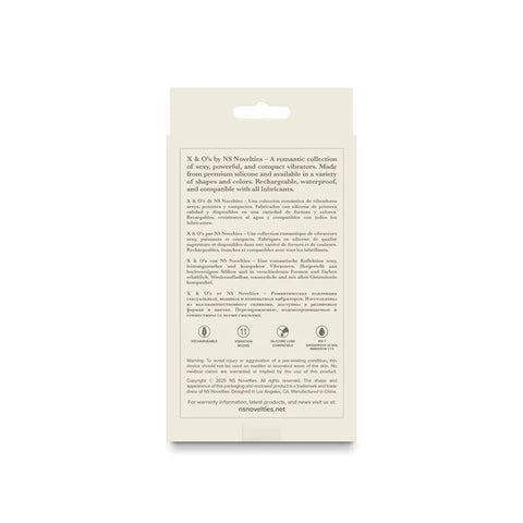 NS Novelties X and Os Embrace (Pink / Purple) – Waterproof Rechargeable Vibrator Pink > Vibrators > Mini Vibrators