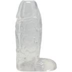 Titanmen Cock Sleeve with Ball Strap 5 Inch Clear Sleeve > Sex Toys For Men > Penis Sleeves