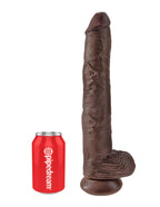 King Cock 14 Inch Brown – Realistic Suction Cup Dildo > Dildos > Oversized Toys
