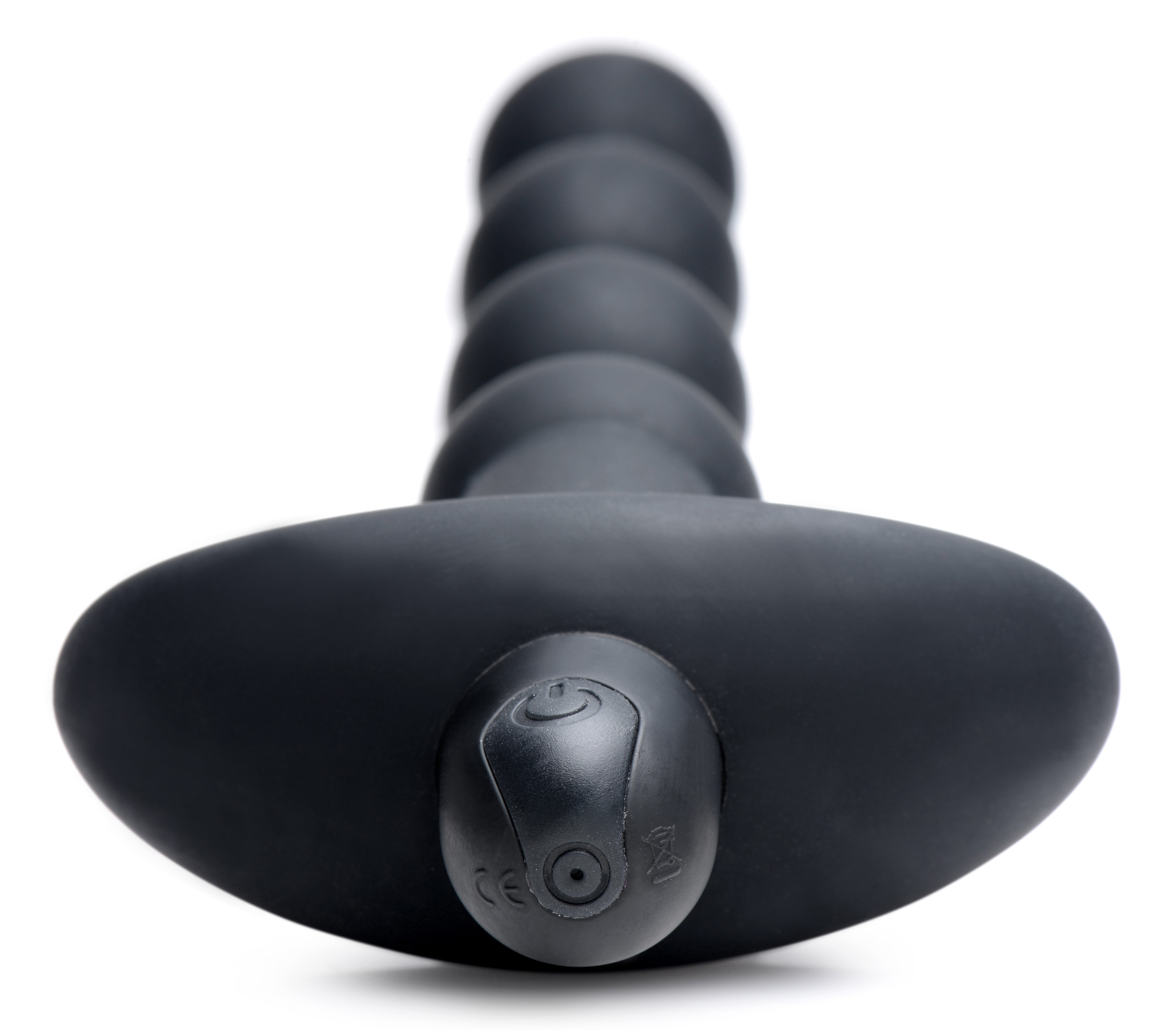 Vibrating Silicone Anal Beads with Remote Control Black > Anal Range > Anal Beads