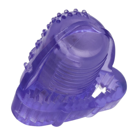 CalExotics Clear Vibrating Tongue Teaser Foil Pack Intimacy Toy Vibrators
