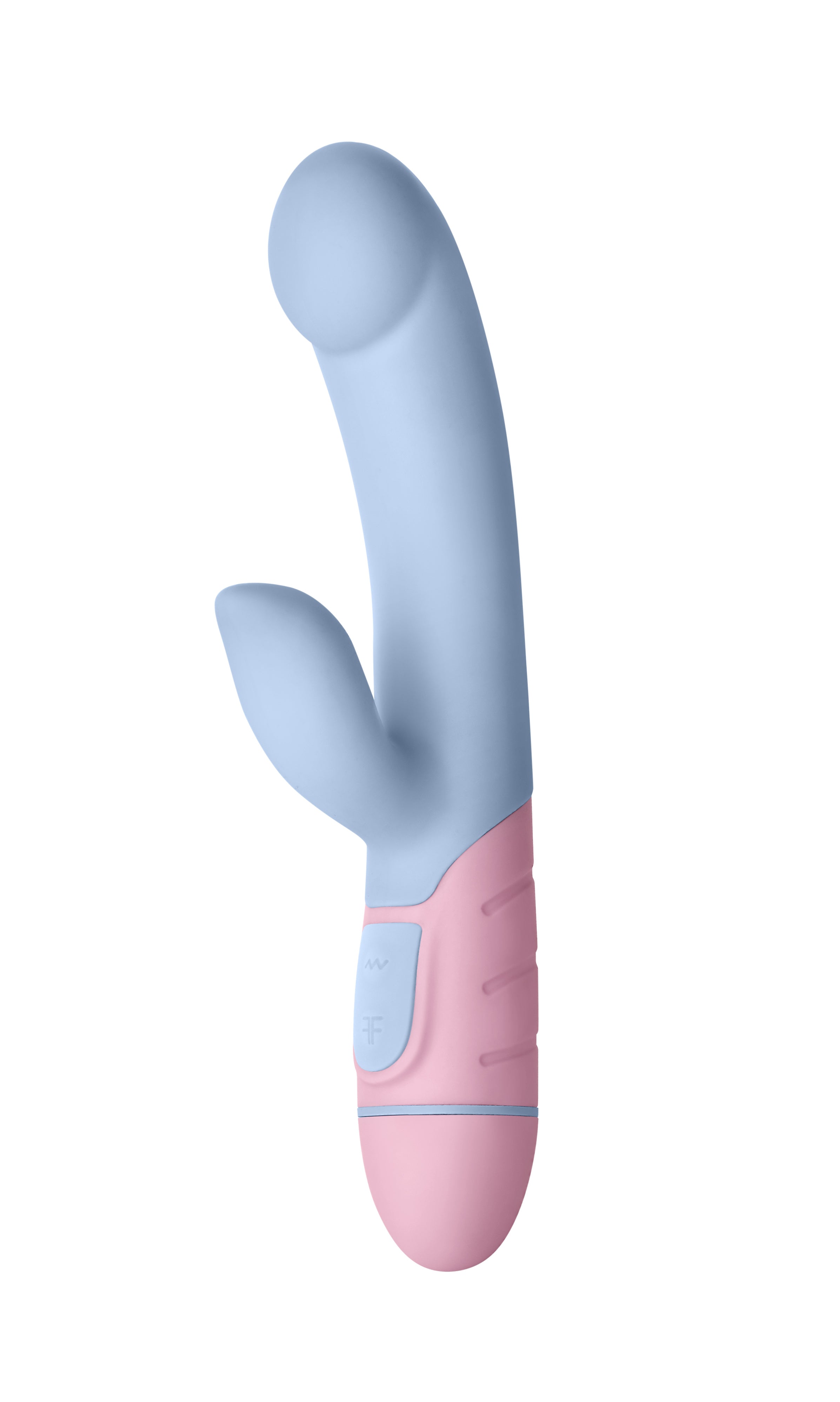 Ffix Rabbit Wand Vibrator Light Blue 20-Mode Waterproof Adult Toy VIBRATORS-RABBIT