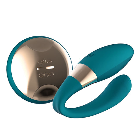 Lelo Tiani Duo Couples Massager Ocean Blue STIMULATORS