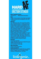Hard AF Male Erection Cream – Long-Lasting Rock-Hard Erections 44ml > Essentials > Mens Enhancers