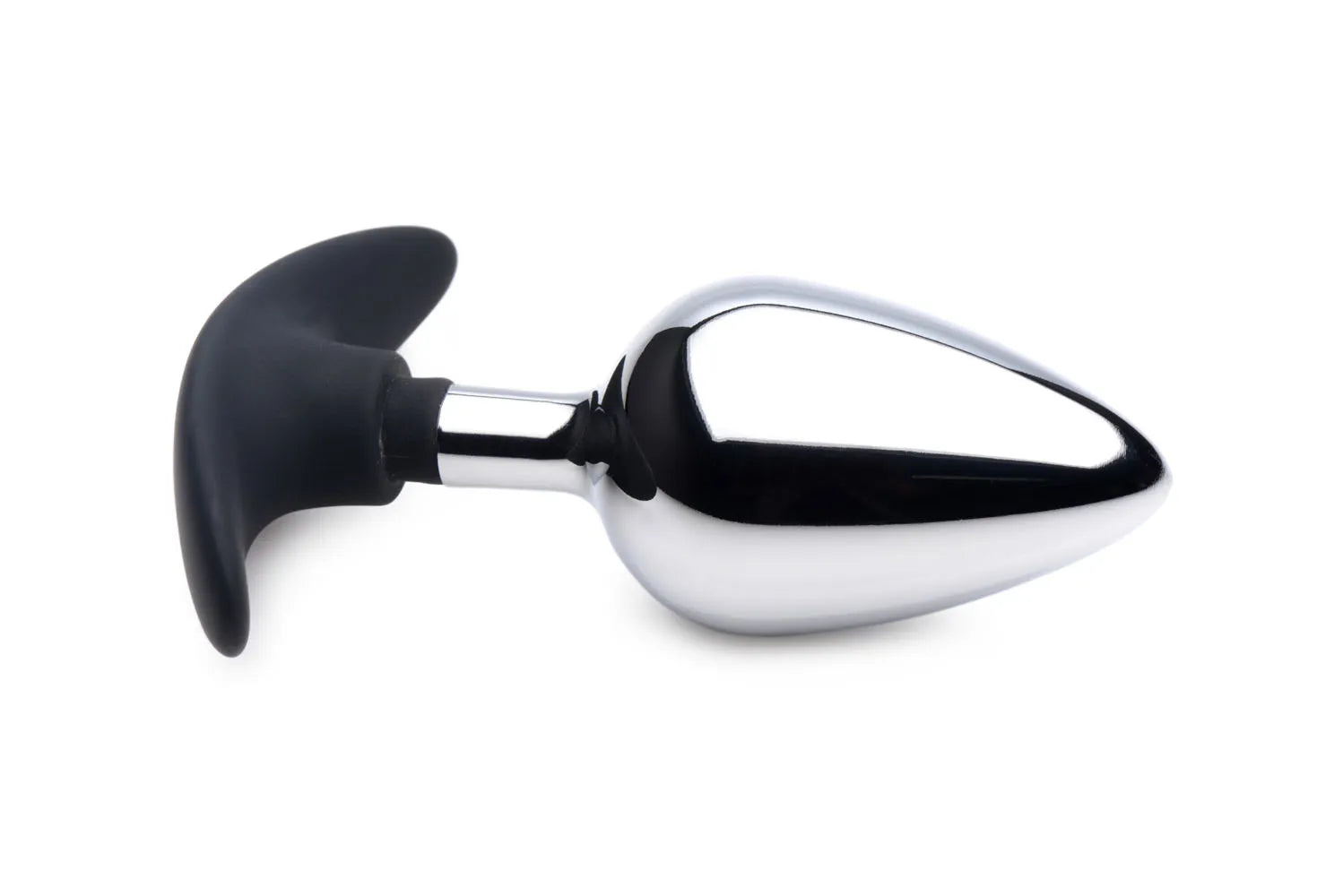 Dark Invader Metal and Silicone Weighted Large Anal Plug > Anal Range > Butt Plugs