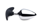 Dark Invader Metal and Silicone Weighted Large Anal Plug > Anal Range > Butt Plugs