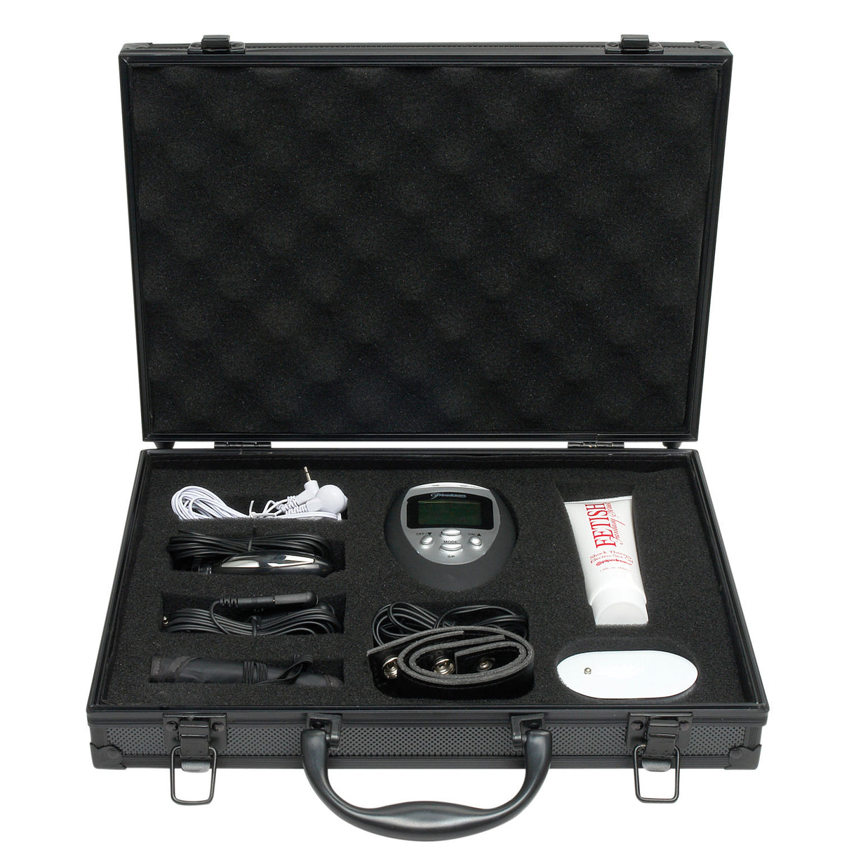 Fetish Fantasy Deluxe Shock Therapy Electro Sex Kit Travel Silver E-STIM TOYS