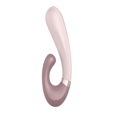 Satisfyer Heat Wave Connect App Vibrator Mauve with Dual Motors and Warming Function > Sex Toys > Couples Toys