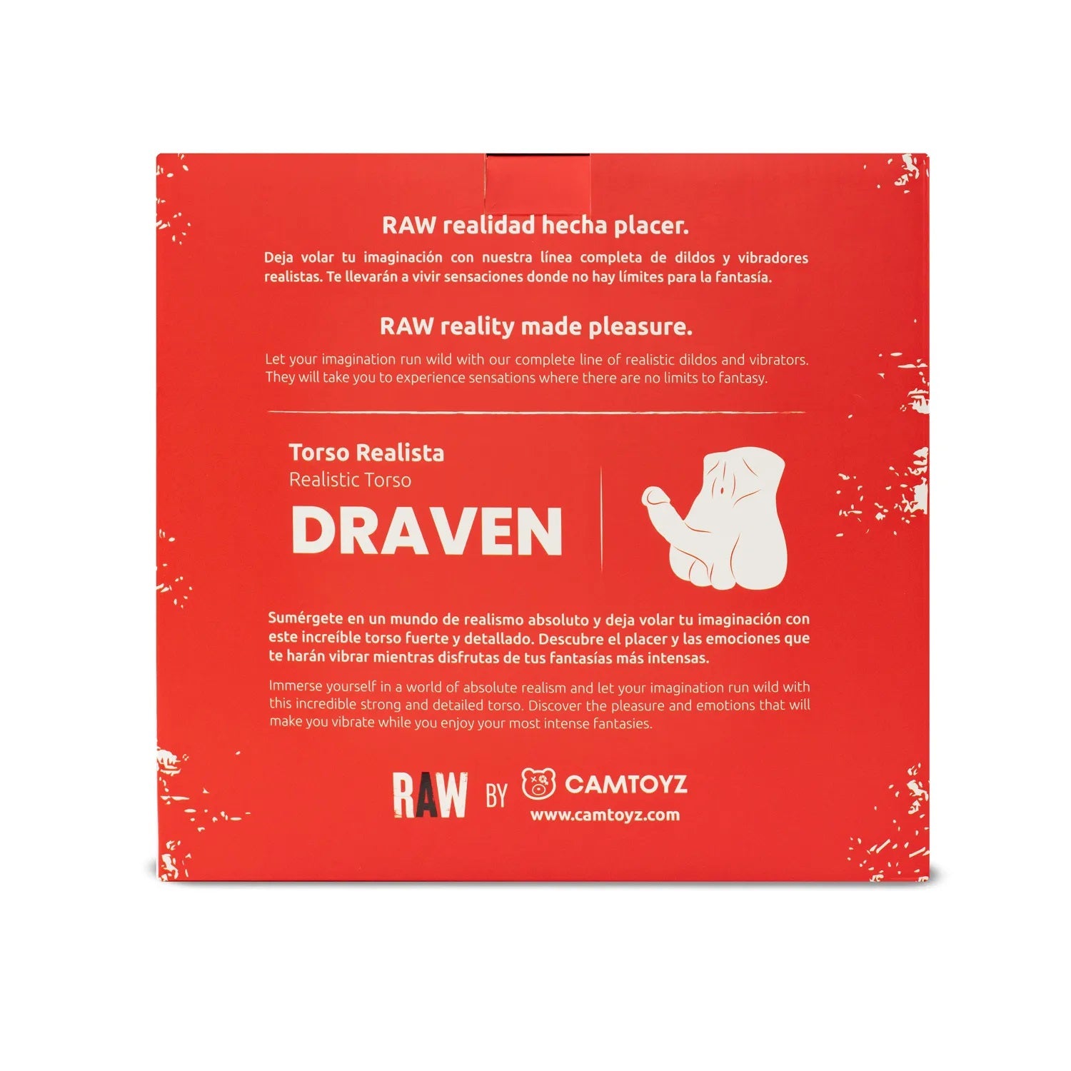 Raw Realistic Torso Draven – Soft-Touch Masturbator Torso Assturbators