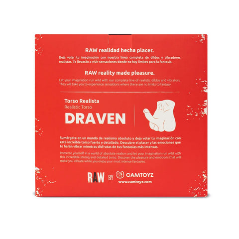 Raw Realistic Torso Draven – Soft-Touch Masturbator Torso Assturbators