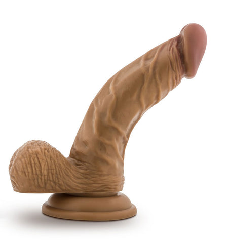 Dr Stephen Realistic 6.5 Inch Suction Cup Dildo With Balls Tan Dongs Realistic